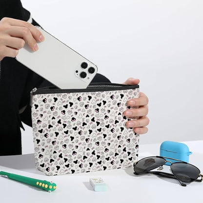 Cute Mouse Cartoon Movies Mouse Themed Gifts Makeup Bag Graduation Nurse Mothers Day Birthday Animal Lovers Gifts for Women Movie Gifts for Cartoon Lovers Girls Friend Daughter Niece Cosmetic Bag