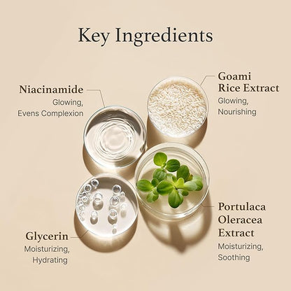 I'm from Rice Toner for Sensitive Skin, Rice Extract from Korea, Glow Essence with Niacinamide, Hydrating, Vegan, Alcohol Free, Fragrance Free, Peta Approved, K Beauty Toner, 5.07 Fl Oz