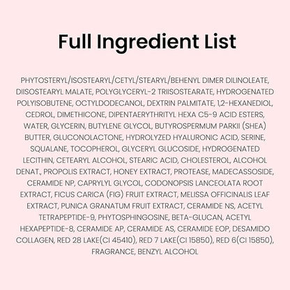 CNP Propolis Jelly Tinted Lipcerin™ - 04 Cherry Pie, Hydrating Lip Balm & Gloss with Manuka Honey + Hyaluronic Acid, Korean Skincare, 0.3 fl.oz.