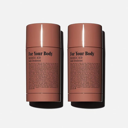 Nécessaire The Deodorant Olibanum | Natural Aluminum Free Deodorant For Women & Men. Extra Strength Treatment with Mandelic Acid. Free of Baking Soda, Ozokerite & Parabens (2x 75 g/2.5 oz)