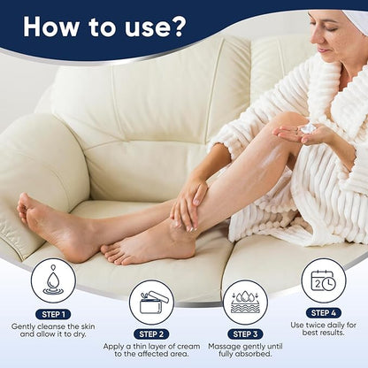 Urea Cream 40 Percent for Feet Maximum Strength, Urea Cream 40% Plus Salicylic Acid 2%, Foot & Hand Cream for Dry Cracked