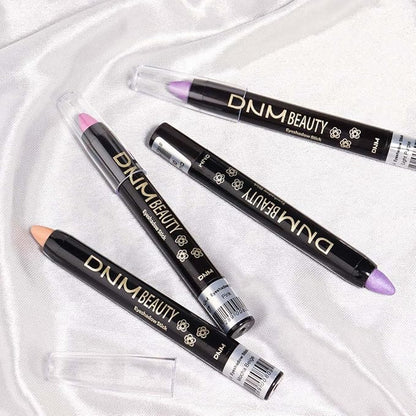 evpct Violet Shimmer Cream Eye Shadow Brightener Sticks Set for Eyes, Violet Shimmery Matte Pencil Eye shadow Applicator Stick Pen Palette Makeup Waterproof sombras en crema para ojos 09#