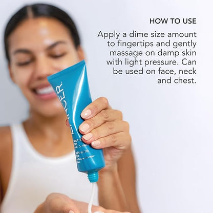Lancer Skincare The Method: Polish Facial Exfoliator, Daily Exfoliating Face Scrub with Natural Minerals, Oily Congested Skin, 4.2 Fluid Ounces