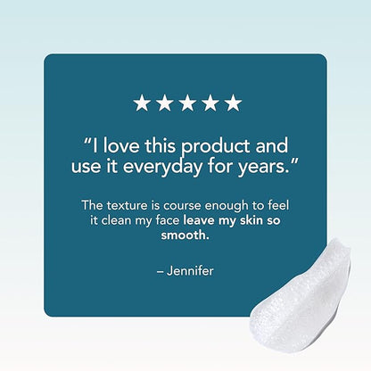 Lancer Skincare The Method: Polish Facial Exfoliator, Daily Exfoliating Face Scrub with Natural Minerals, Sensitive Dehydrated Skin, 4.2 Fluid Ounces
