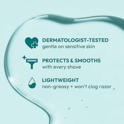 Skintimate 2-in-1 Shave Oil & Moisturizer, Fragrance Free, 7.3oz | Shaving Oil, After Shave for Women Bikini Area Moisturizer with Vitamin E and Aloe, Shaving Cream Alternative, 7.3 fl oz