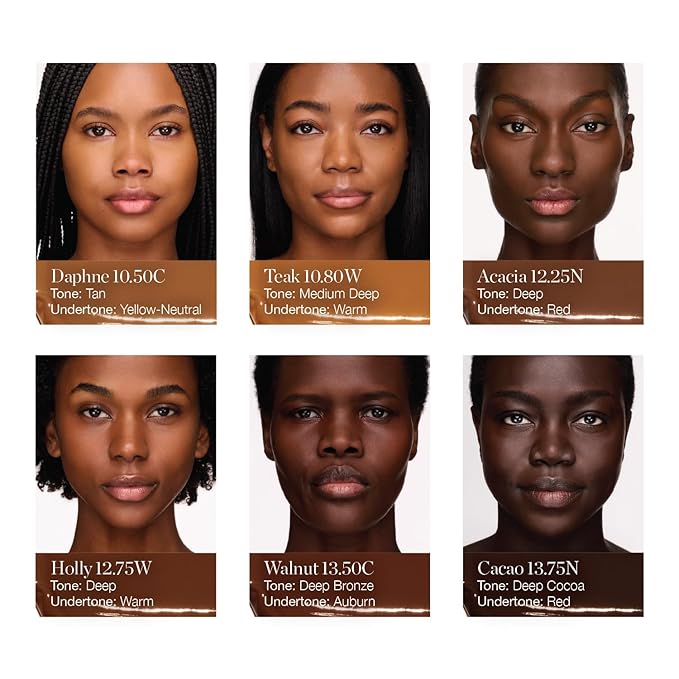 Ogee Complexion Perfecting Under Eye Concealer - Certified Organic Full Coverage Concealer - Buildable Coverage - ELM 9.75N - Medium Deep (Neutral Undertones