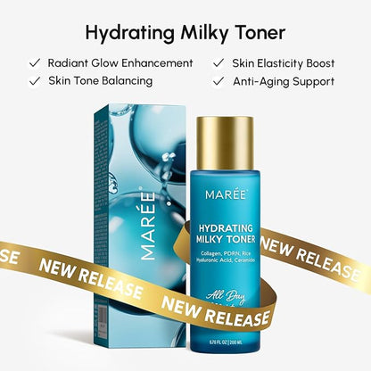 MAREE Eyelash Serum To Grow Lashes & Brows 2 Pack - Eye Lash Serum for Eyelash Growth Without Prostaglandin - Rapid Enhancing Lash Growth Eyebrow Boost Oil - Sérum De Pestañas Suero Para Pestañas