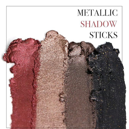 Girlactik Creamy Eyeshadow Stick- Long Lasting and Water-Resistant, Shimmering and Matte Colors Eye Shadow Stick Makeup, Built-in sharpener - 2 g / .07 oz (Cashmere)
