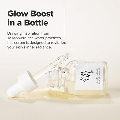 Beauty of Joseon Glow Deep Serum Rice Alpha-Arbutin Moisturizing Uneven Skin Tone Daily Korean Skin Care for Men and Women, 60ml, 2 Fl.Oz