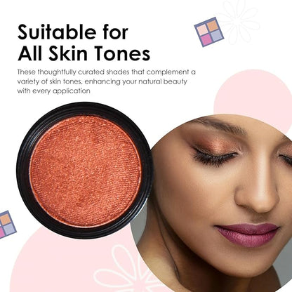 Vera Moore Eyeshadow, Highly Pigmented Eyeshades and Textures, Provide Bold and Lasting Looks, Suitable for Any Event, Easily Blendable Eye Makeup in Multiple Shades. (125th Street)