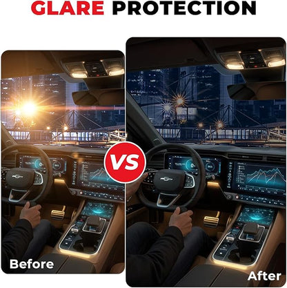 35% VLT Ceramic Car Window Tint Film (24In x100Ft), 99% UV & 96% IRR Blocks, 5-Layer Automotive Tints for Privacy Sun & Glare Protection Heat Blocking Scratch Resistant