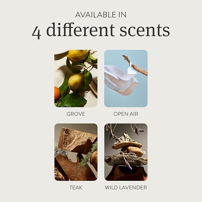 Drift Home Scent Diffuser Starter Kit in Grove - Adjustable and Long Lasting Diffuser Aroma - Clean Ingredients, Pet Safe