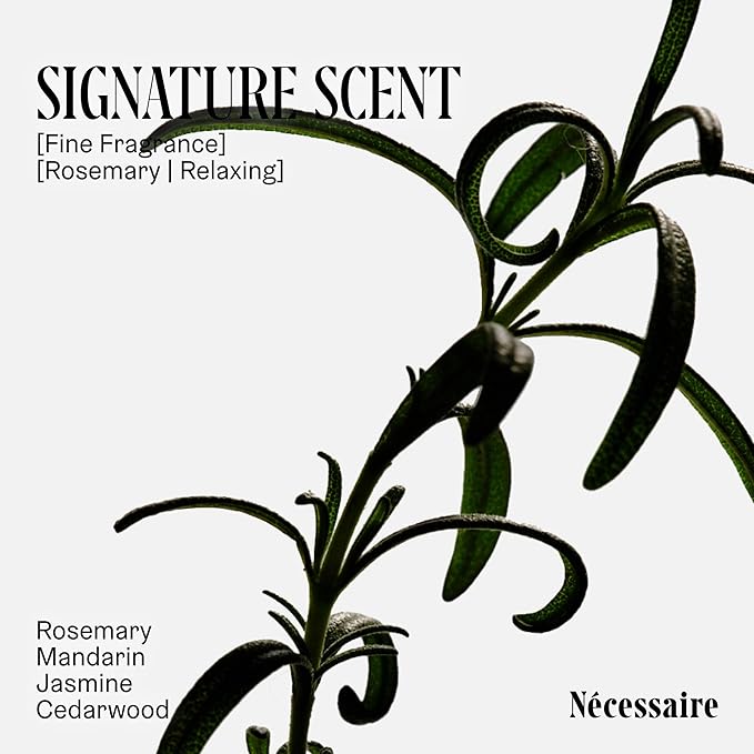 Nécessaire Rosemary Shampoo With Pump | Multi-Protein Strengthening Conditioner For Thinning Hair. For Women + Men. Good For All Hair Types/Textures. Color-Safe. 500 ml / 16.9 oz