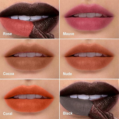 OETUIOW Lip Liner Stain, Lip Stain Moisturizing & Enhancing Complexion for All Skin Types Women, Lip Lint Waterproof & Long-Lasting (Nude)