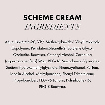 Hanz de Fuko Scheme Cream – Premium Men’s Hair Styling Cream for a Medium Hold, Natural Shine – Ideal Texture Product for All Hair Types, Provides Versatility on Wet or Dry Hair – 2 oz, Travel Size