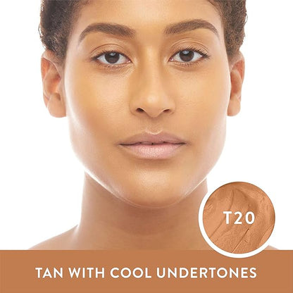 Mented Cosmetics Stick Foundation Make Up, Concealer & Contour Stick for Tan Skin, Cream Foundation for Black Women Makeup, Vegan and Cruelty Free, T20