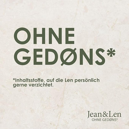 Jean & Len Scent Experience Rosemary & Ginger, Eau de Toilette with rosemary & ginger fragrance, practical mini perfume, ideal for on the go, minimalistic glass bottle, 0.34 Fl. Oz.