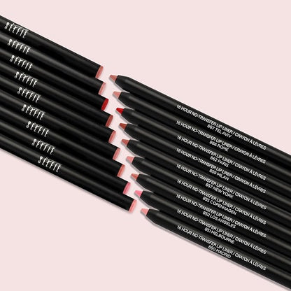 GA-DE Selfie 16 Hours Lip Liner, 857 - Long-Lasting, Transfer-Resistant Lip Liner Pencil - Lightweight, Creamy Soft Texture, High-Pigmented - 0.02 oz