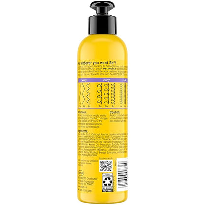 Got2b Curled Detangler, 7.5oz, for all curl types, wavy, curly & coily hair, helps to detangle your hair for easy slip