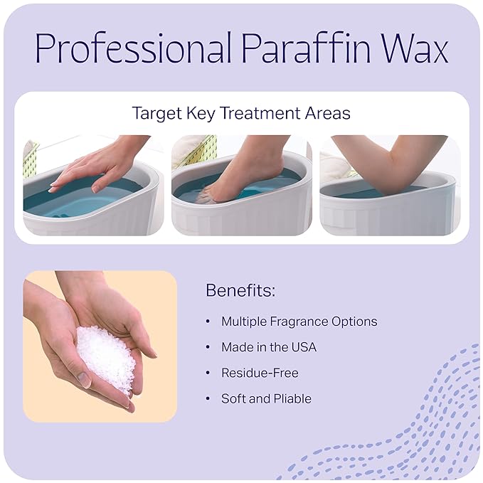Therabath Paraffin Wax Refill - Thermotherapy - Use to Relieve Arthritis Discomfort, Stiff Muscles, & Dry Skin - For Hands, Feet, Body - Deeply Hydrates - Made in USA, 6 lb. Fresh Squeezed Lemon