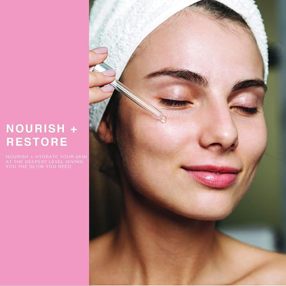 BEAUTE DE PROVENCE Multi-Use Face, Body & Hair Oil - Hydrates Skin, Restores Shine - With Apricot, Coconut Oil & Vitamin E - 4 Fl Oz