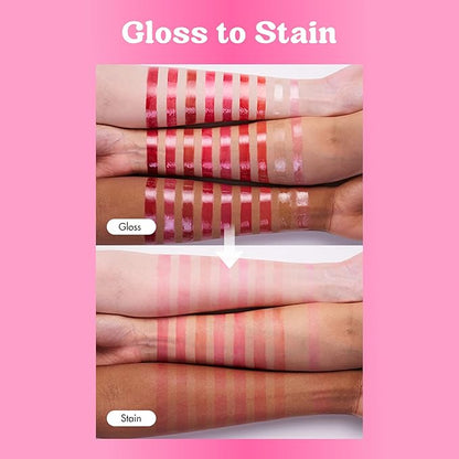 COLORGRAM FRUITY GLASS TINT 12 BUTTERCUP PINK Lightweight Non-Sticky Lip Tint | Korean Beauty Lip Gloss for Daily Wear