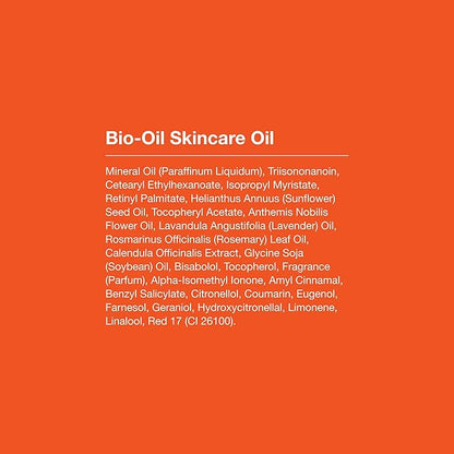 Bio-Oil Skincare Oil 4.2oz and Jergens Skin Firming Moisturizing Body Lotion Dry Skin 16.8 oz Trail Pack, Hydrating Moisturizer, for Dry Skin, Firming Body Lotion Trial Pack