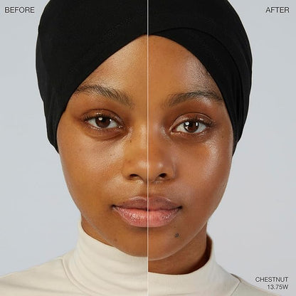 Ogee Sculpted Complexion Foundation Stick (Chestnut 13.75W - Deep Auburn, Rich-Golden Undertones) Full Coverage Foundation Makeup - Instantly Balance & Even Complexion - 70% Organic Ingredients