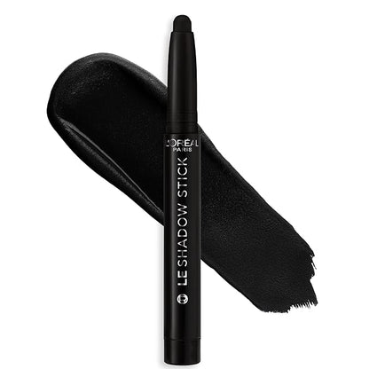 L'Oreal Paris Makeup Le Shadow Stick Eyeshadow, Blendable, Smudge-Resistant, Smokey Cream Eyeshadow, 490 All Night Black