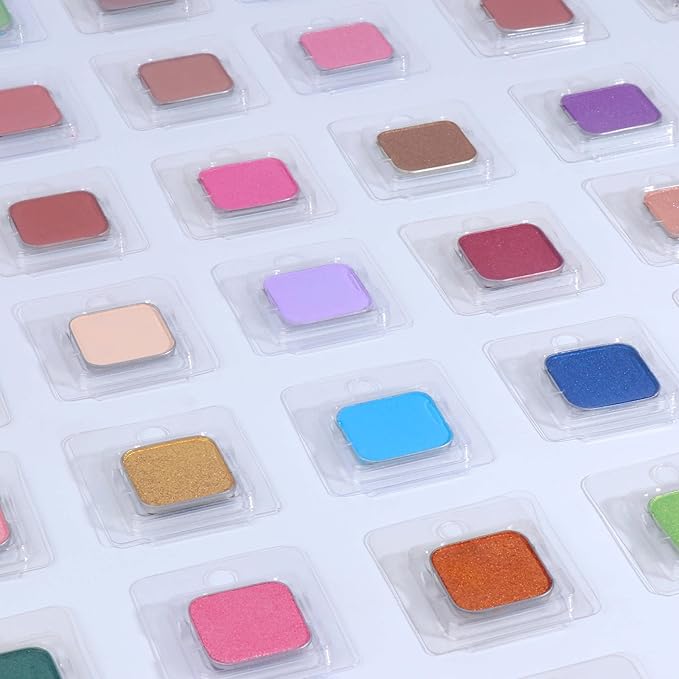 Single Matte Eyeshadow with Metal Pan, Long-lasting Natural Nude Color No-Makeup Look, Palette Refill, Base Eyeshadow Powder for Empty Magnetic Palette (Ivory Elegance)