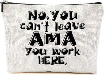 Nurse Gifts, Funny Makeup Bag, Nurse Accessories Funny Horse Cosmetic Bag, Doctor Gift Nursing Travel Organizer Zipper Pouch Thank You Nurses Week Gifts for Women Coworker Physician Assistant