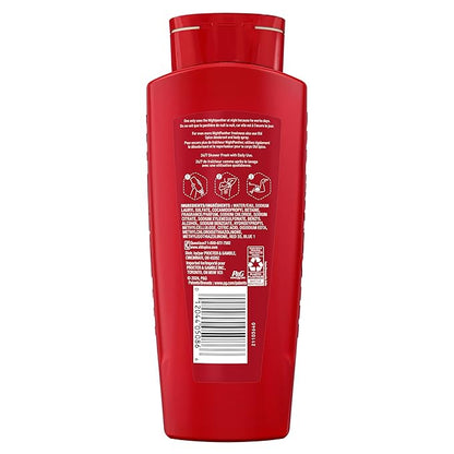 Old Spice Cleansing Body Wash for Men, 3X Defense, 24/7 Shower Fresh with Lasting Scent, 2-in-1 Body & Face Wash, NightPanther with Rich Warm Scent, 24 oz (Pack of 4)