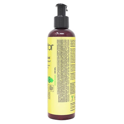 PURA D'OR 8 Oz Original Gold Label Anti-Thinning Biotin Shampoo Natural Earthy Scent, CLINICALLY TESTED Effective Results, Herbal Blend Hair Thickening Products, Women & Men, Color Treated Hair