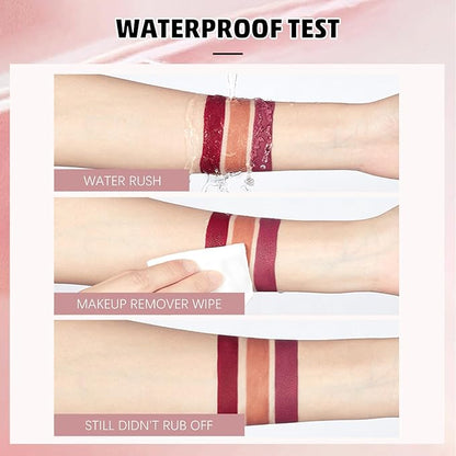 Matte Lip Gloss, Lip Gloss Silky Smooth Finish, Lipgloss Makeup Colorful and Creamy Texture, Lipstick for Every Occasion, Lip Oil Moisturizing and Hydrated #01