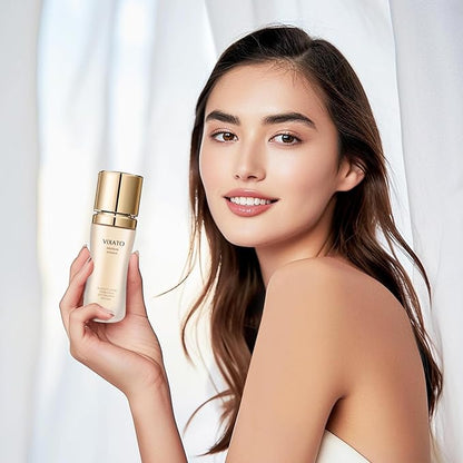 Cover Hydration Liquid Foundation Concealer, 45ML Moisture Liquid Flawless Makeup Cosmetic, Suitable for Most Bright/Neutral/Dark Skin