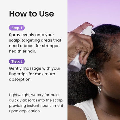 Dr.groot Rosemary Mint Oil Tonic for Hair Growth with Biotin, Hyaluronic Acid, Thickening & Scalp Nourishing. Korean Haircare. Sulfate-Free, Silicon-Free, Paraben-Free (3.38 fl oz/ 100ml)
