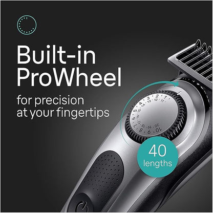 Braun All-in-One Men's Shaving Kit Series 7 7440, 12-in-1 Beard, Face, Nose, Ear Trimmer, Hair Clippers, Body Groomer and Manscaping + Travel Case + Charging Stand, Holiday Gifts for Men