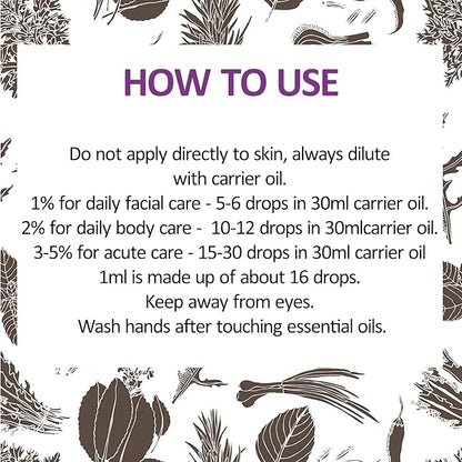 Greenwood Essential Pure Garlic Essential Oil (Allium sativum) with Two Glass Droppers Steam Distilled (Pack of Two) 5ml X 2 (0.33 oz)