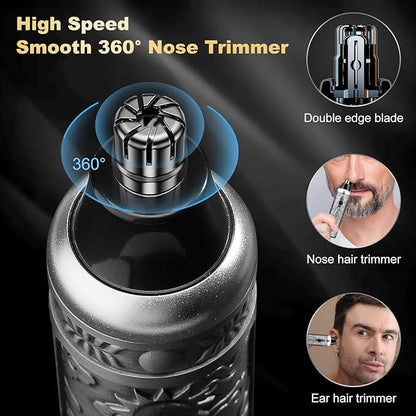 Hair Clippers for Man T-Blade Trimmer Nose Hair Trimmer Electric Shaver Set, Professional 4 in 1 Barber Clippers Set for Haircut, Men’s Grooming Kit with LCD Display, Ideal Gift for Him