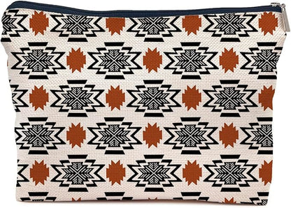 IWXYI Western Makeup Bags With Zipper - Travel Toiletry Gifts For Women