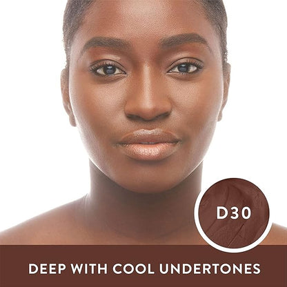 Mented Cosmetics Stick Foundation Make Up, Concealer & Contour Stick for Dark Skin, Cream Foundation for Black Women Makeup, Vegan and Cruelty Free, D30