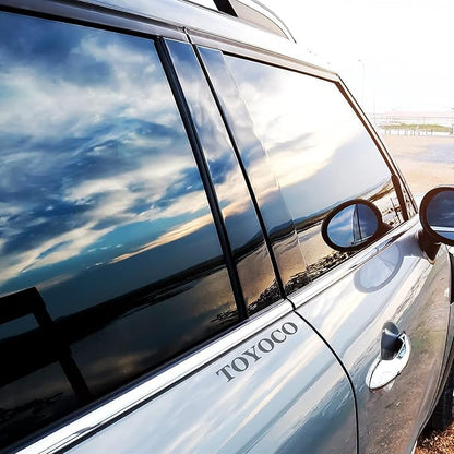 TOYOCO Window Tint Film for Cars, 50% VLT 24" in x 25'Ft Ceramic Window Film, Blocks 99% UV & IR Rays, Heat Resistant Anti Glare Film for Windshield, Scratch Resistant Sun Shade Auto Tint Roll