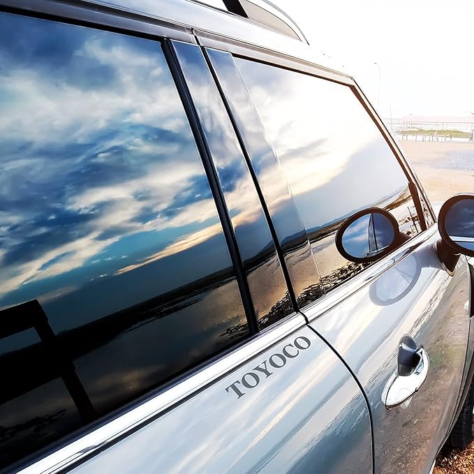 Automotive Window Film 70% VLT 24" in x 25'Ft - Ceramic Privacy Window Tint for Car, Blocks 99% UV & IR Rays, Heat Resistant Anti-Glare Film for Auto Windshield, Scratch Resistant Sun Shade Tint