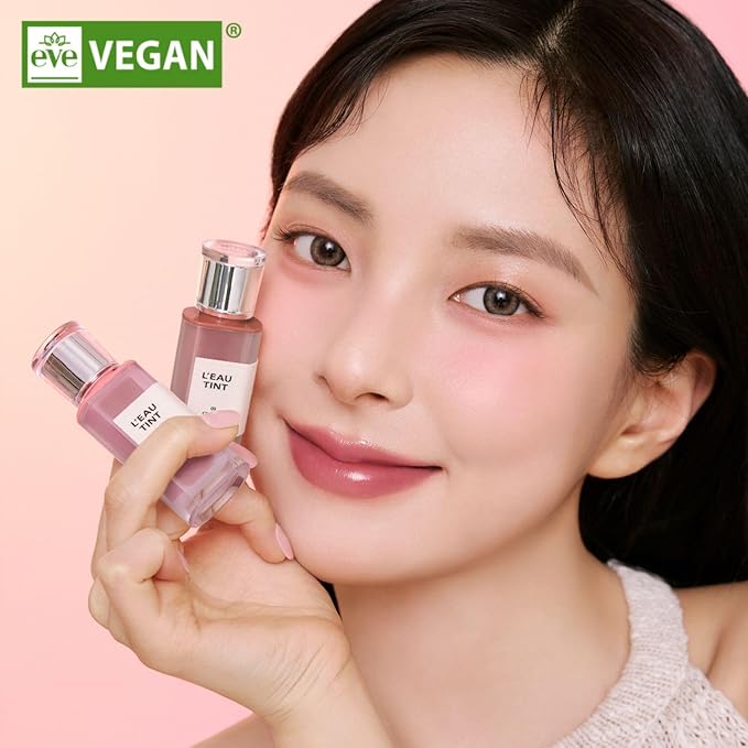 BBIA L’EAU Tint – Glossy & Glow Lip Stain, Watery Lip Tint, Non-Sticky, High Shine Finish, Long-lasting, Moisturizing, Lightweight, Natural, Daily Use, Vegan, Korean Lip Makeup (09 CLASSIC L'EAU)