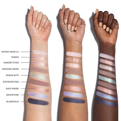 Morphe Pulp Fantasy Artistry Palette - Foil-Effect Eyeshadow Palette with Matte, Shimmer & Foil Finishes - Violet, Rich Taupe & Brown Eyeshadow with Luminous Payoff (0.35 oz)