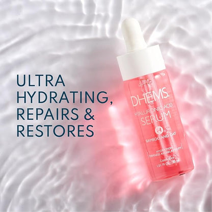 Hyaluronic Acid Serum with Bamboo & Oat for Hydrating & Anti-Aging 1.01 Ounces