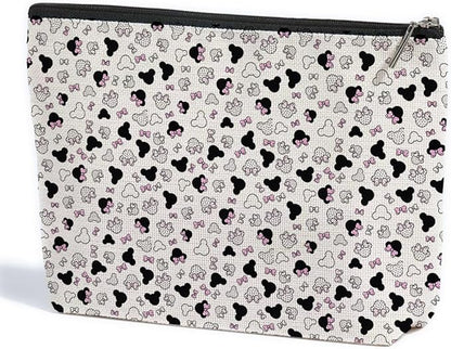 Cute Mouse Cartoon Movies Mouse Themed Gifts Makeup Bag Graduation Nurse Mothers Day Birthday Animal Lovers Gifts for Women Movie Gifts for Cartoon Lovers Girls Friend Daughter Niece Cosmetic Bag