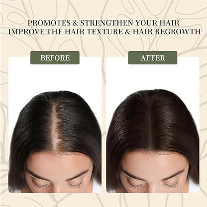 Batana Oil for Hair Growth | Dr. Sebi approved | Sourced from Honduras | Eliminates Split Ends | Prevents Hair Loss | Promotes Hair Thickness | 100% Natural Organic Hair Oil - 4 fl oz