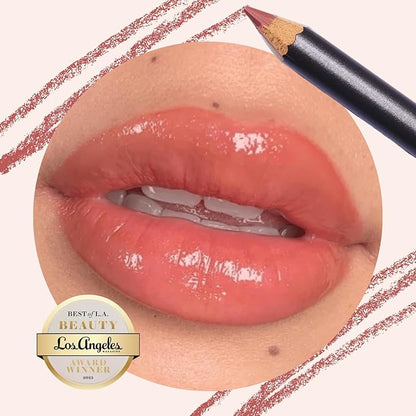 nude envie - Lip Liner - Smooth, Precise & Easy Application - Pigmented, Long-Lasting Lip Pencil - Add Definition - Prevents Feathering - Sharpenable - Vegan, Paraben-Free & Cruelty-Free - Classy