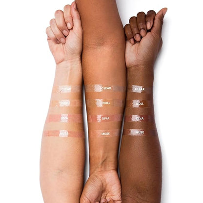 OFIR Surreal Shine Plumping Lip Gloss for Women | Clear, Non-Sticky, Hydrating Lip Gloss with Menthol & Vitamin E | High Shine, Vegan, Cruelty-Free | Muse - Warm Nude | 0.15 FL OZ